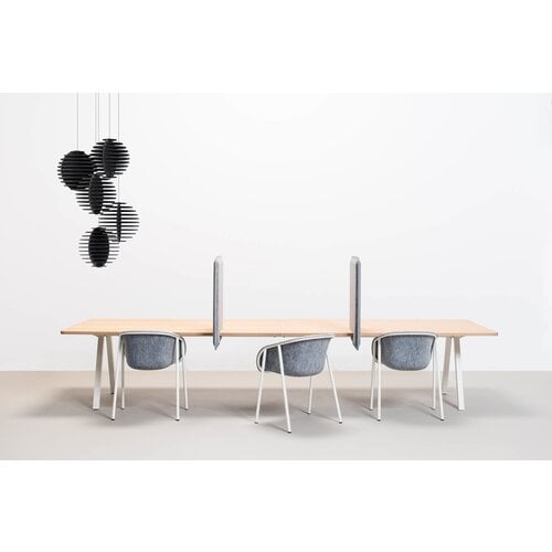 De Vorm De Vorm AK 1 Workplace Divider akoestisch bureauscherm De Vorm De Vorm AK 1 Workplace Divider akoestisch bureauscherm