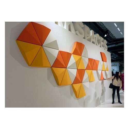 Abstracta Abstracta Bits Wall Akoestische oplossing Abstracta Abstracta Bits Wall Akoestische oplossing