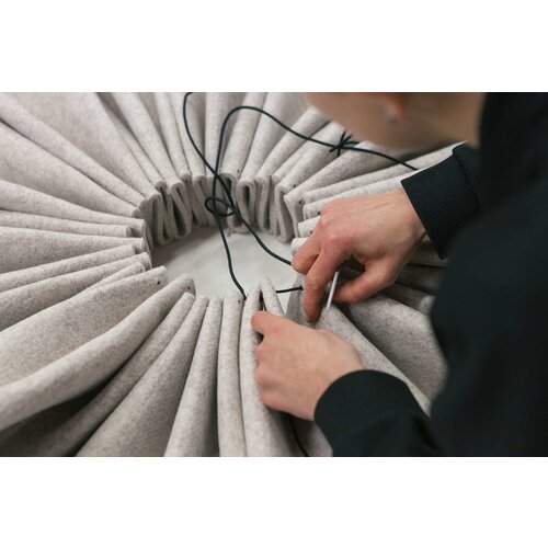 BuzziSpace BuzziSpace BuzziPleat akoestische verlichting