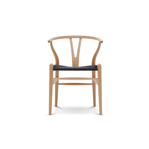 Carl Hansen & Søn Carl Hansen & Søn CH24 Wishbone Chair houten vierpoot stoel Carl Hansen & Søn Carl Hansen & Søn CH24 Wishbone Chair houten vierpoot stoel