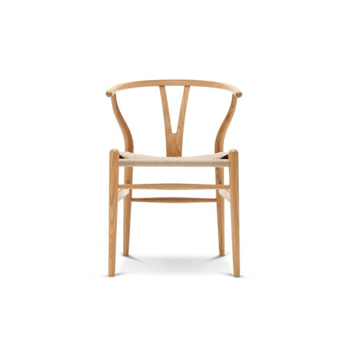 Carl Hansen & Søn Carl Hansen & Søn CH24 Wishbone Chair houten vierpoot stoel Carl Hansen & Søn Carl Hansen & Søn CH24 Wishbone Chair houten vierpoot stoel