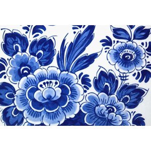 Donkersloot Donkersloot Delfsblauw karpet | vloerkleed