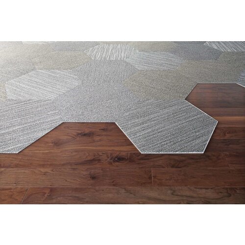 Shaw Shaw Hexagon Plane tapijttegel 5T 054