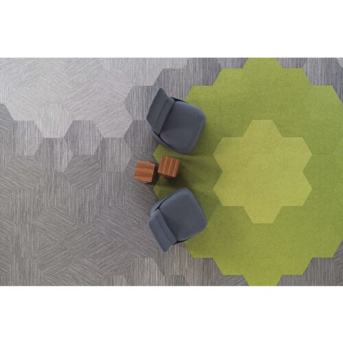 Shaw Shaw Hexagon Plane tapijttegel 5T 054