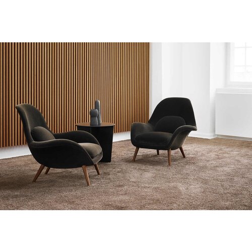 Fredericia Fredericia Swoon Lounge fauteuil Fredericia Fredericia Swoon Lounge fauteuil