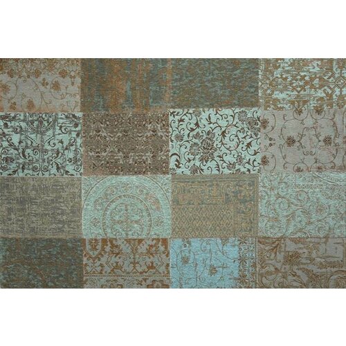 Louis de Poortere Louis de Poortere Vintage Patchwork karpet vloerkleed | karpet Louis de Poortere Louis de Poortere Vintage Patchwork karpet vloerkleed | karpet