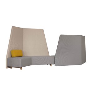 Zeitraum Zeitraum Side Comfort Backrest akoestische zitgelegenheid