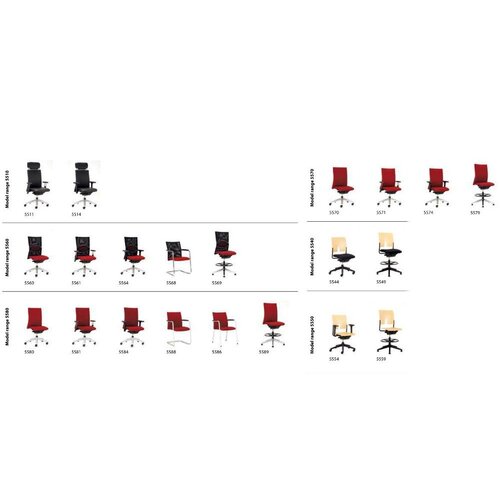 Haworth Haworth Comforto 55 Stoel Haworth Haworth Comforto 55 Stoel