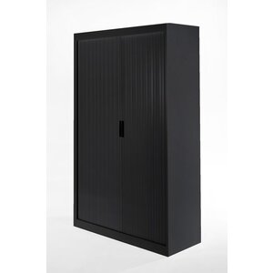 Buur - Vepa Metalen roldeurkast 120cm / 5 Ordner Hoog - RAL 9011 Zwart