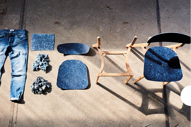 Circulaire kantoorinrichting