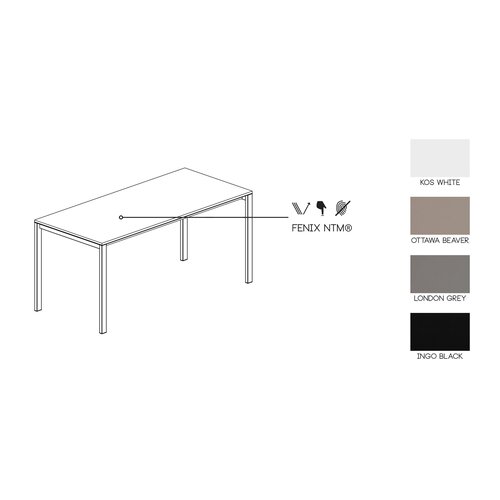 Kristalia Kristalia Be Easy tafel