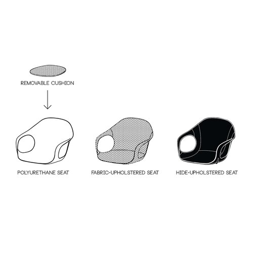 Kristalia Kristalia Elephant Castors stoel
