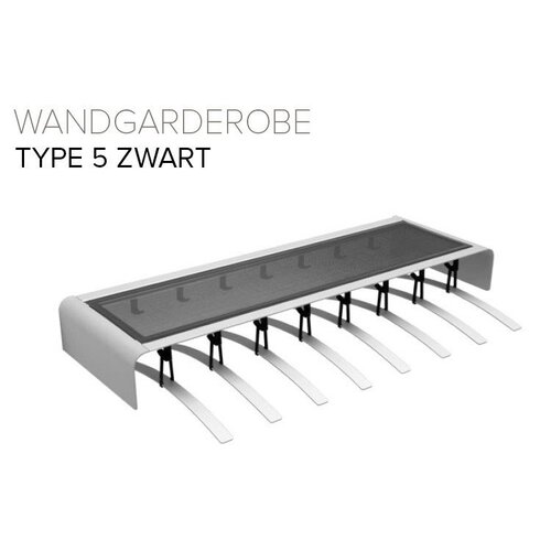 Hermeta Hermeta Gardelux Dock wandgarderobe