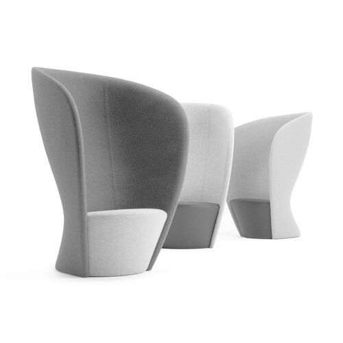 +Halle +Halle Shelter akoestische fauteuil