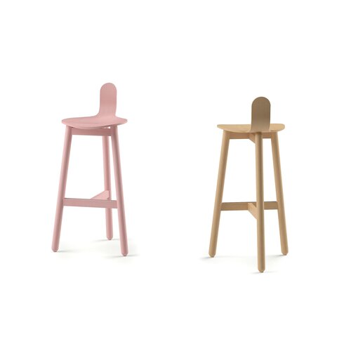 DUM DUM Beech Stool barkrukken
