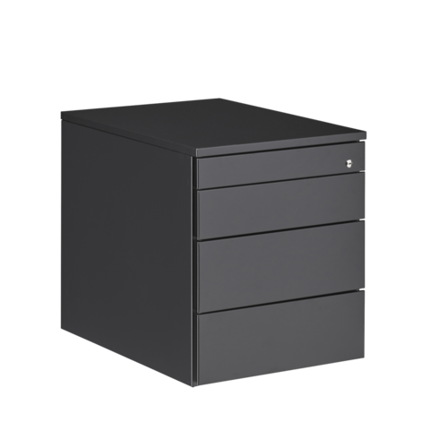Buur - Vepa Metalen rolblok met 4 lades (kleur zwart of wit)